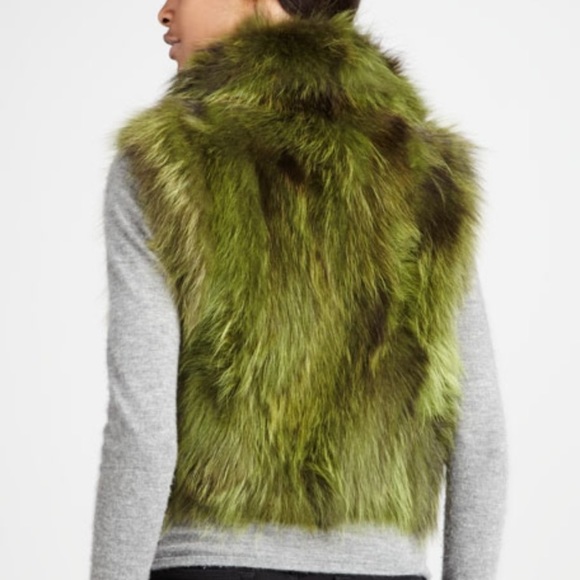 Adrienne Landau Raccoon Fur Vest - Picture 2 of 7